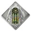 2011 Palau Silver $10 Holy Windows St Patrick's Cathedral
