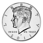 2011-P&D Kennedy Half Dollar 20-Coin 2 Rolls Set (Mint Wrapped)