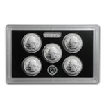 2011-S America the Beautiful Quarters Silver Proof Set