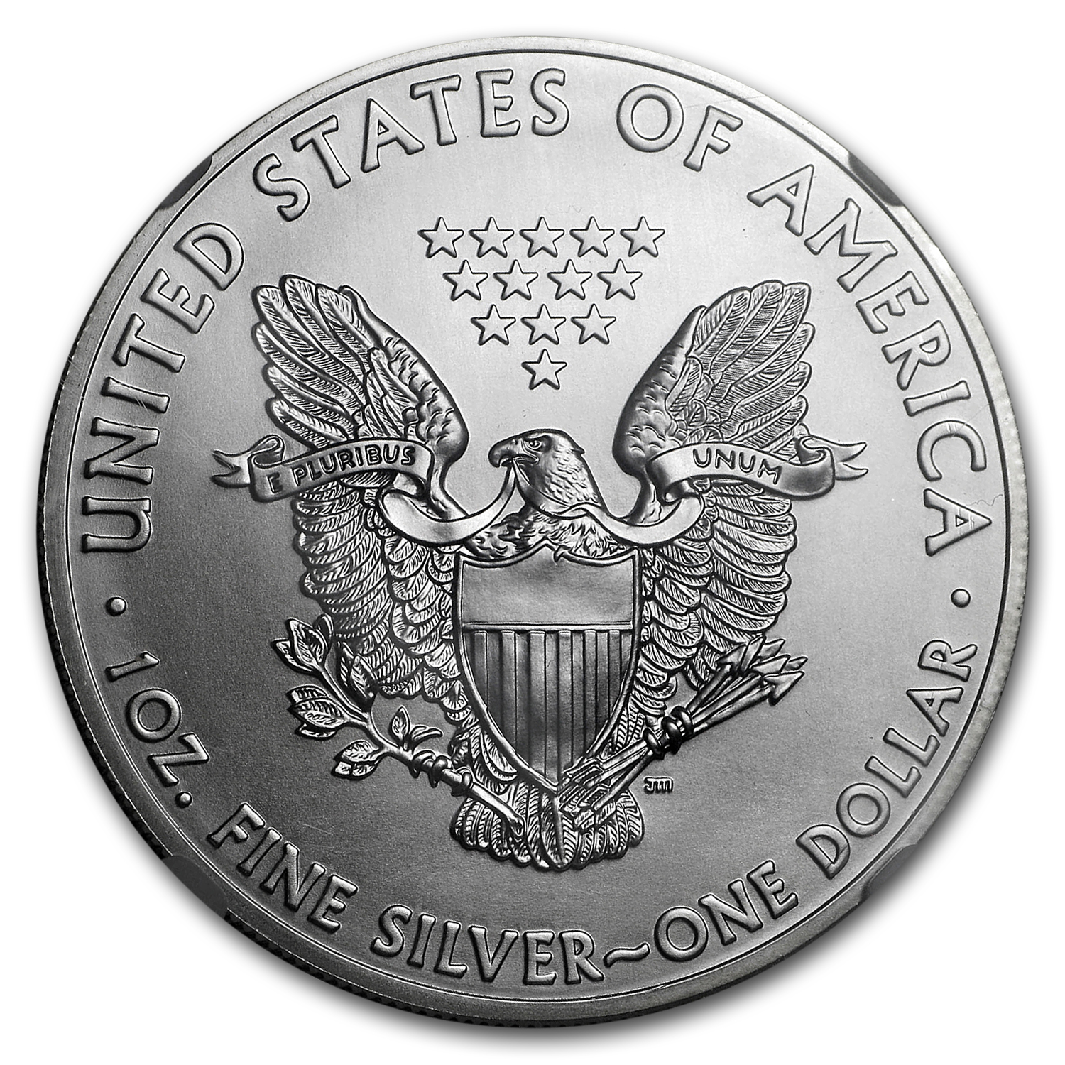 2011 W EAGLE 銀貨 MS 69 NGC認証 SilverTowne - 2011 Silver American
