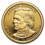 2011-S Andrew Johnson 20-Coin Presidential Dollar Roll PR