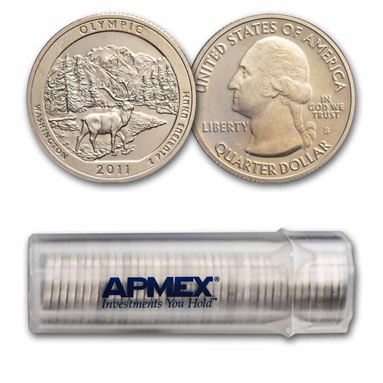 2011-S ATB Quarter Olympic National Gem Proof 40-Coin Roll 2011-S ATB Quarter Olympic National Gem Proof 40-Coin Roll