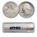 2011-S ATB Quarter Vicksburg Nat'l Proof 40-Coin Roll (Silver)