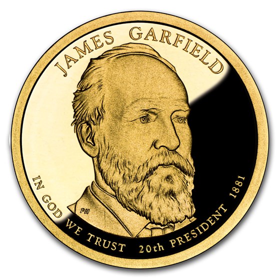 2011-S James Garfield Presidential Dollar Proof 2011-S James Garfield Presidential Dollar Proof