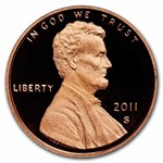 2011-S Lincoln Cent 50-Coin Roll Proof