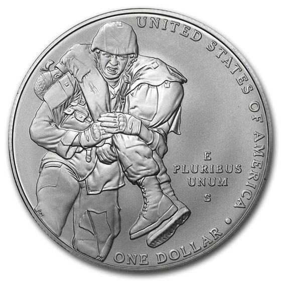 2011-S Medal of Honor $1 Silver Commem BU (w/Box & COA) 2011-S Medal of Honor $1 Silver Commem BU (w/Box & COA)