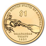 2011-S Native Amer $1 - Wampanoag Treaty Gem Proof