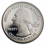 2011-S Quarter ATB Gettysburg Nat. Military Park Proof (Silver)