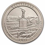 2011-S Quarter ATB Gettysburg Nat. Park Proof 40-Coin Roll