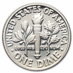 2011-S Roosevelt Dime 50-Coin Roll Proof (Silver)