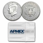 2011-S Silver Kennedy Half Dollar 20-Coin Roll Proof