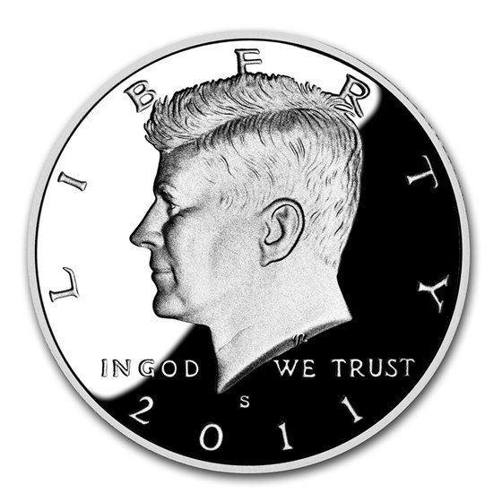 2011-S Silver Kennedy Half Dollar Gem Proof