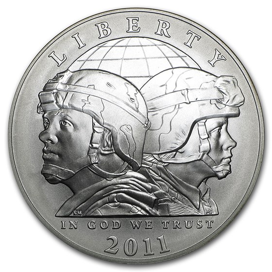 2011-S United States Army $1 Silver Commem BU (w/Box & COA) 2011-S United States Army $1 Silver Commem BU (w/Box & COA)