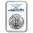 2011 Silver Eagle MS-69 NGC (25th Anniversary, ER, Blue Label)