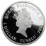 2011 Tuvalu 1 oz Silver Box Jellyfish Proof