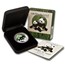 2011 Tuvalu 1 oz Silver Giant Panda Proof (w/ Box & COA)