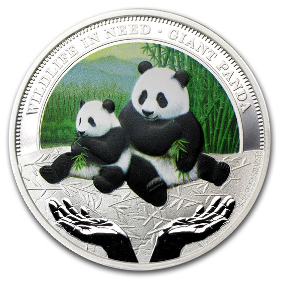 2011 Tuvalu 1 oz Silver Giant Panda Proof (w/ Box & COA) 2011 Tuvalu 1 oz Silver Giant Panda Proof (w/ Box & COA)