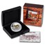 2011 Tuvalu 1 oz Silver Tasmanian Tiger Proof