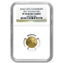 2011-W 1/10 oz Proof American Gold Eagle PF-70 UCAM NGC