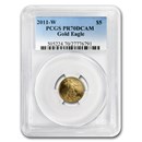 2011-W 1/10 oz Proof American Gold Eagle PR-70 PCGS