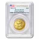 2011-W 1/2 oz Proof Gold Eliza Johnson PR-69 PCGS (FirstStrike®)