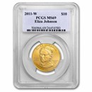2011-W 1/2 oz Proof Gold Eliza Johnson PR-69 PCGS