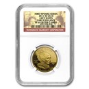 2011-W 1/2 oz Proof Gold Lucy Hayes PF-69 NGC