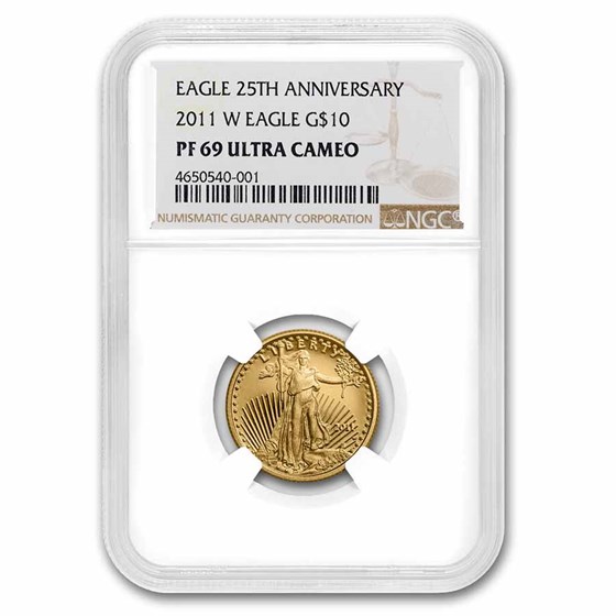 2011-W 1/4 oz Proof American Gold Eagle PF-69 NGC 2011-W 1/4 oz Proof American Gold Eagle PF-69 NGC