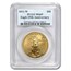 2011-W 1 oz Burnished Gold Eagle MS-69 PCGS