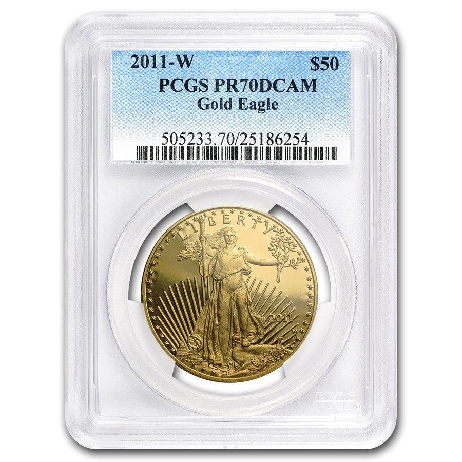 2011-W 1 oz Proof American Gold Eagle PR-70 PCGS