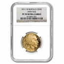 2011-W 1 oz Proof Gold Buffalo PF-70 NGC