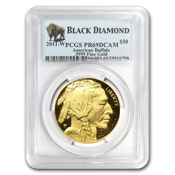 2011-W 1 oz Proof Gold Buffalo PR-69 PCGS (Black Diamond) 2011-W 1 oz Proof Gold Buffalo PR-69 PCGS (Black Diamond)