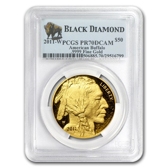 2011-W 1 oz Proof Gold Buffalo PR-70 PCGS (Black Diamond) 2011-W 1 oz Proof Gold Buffalo PR-70 PCGS (Black Diamond)