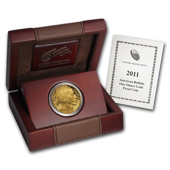 2011-W 1 oz Proof Gold Buffalo (w/Box & COA)