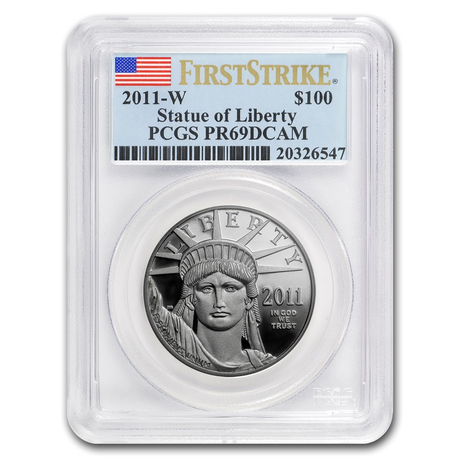 2011-W 1 oz Proof Platinum Eagle PR-69 DCAM PCGS (FirstStrike®)