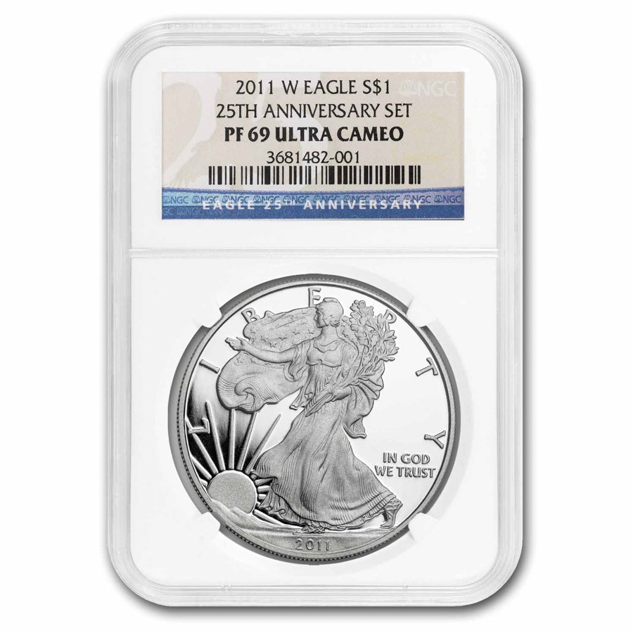 2011-W Proof American Silver Eagle PF-69 NGC