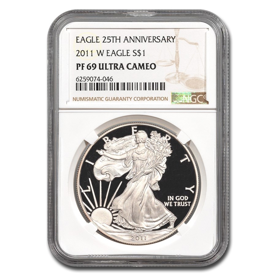 2011-W Proof American Silver Eagle PF-69 NGC