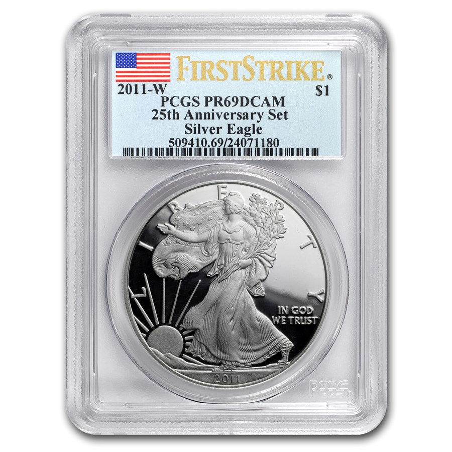 2011-W Proof American Silver Eagle PR-69 PCGS (FS)