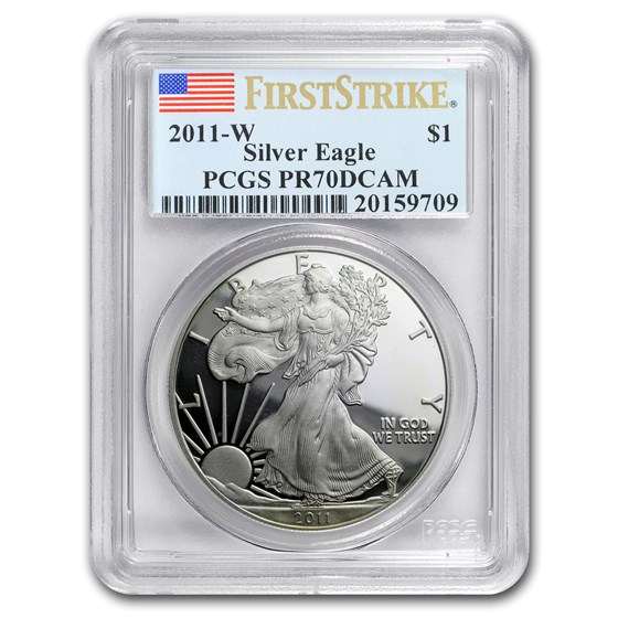 2011-W Proof Silver American Eagle PR-70 PCGS (FS) 2011-W Proof Silver American Eagle PR-70 PCGS (FS)