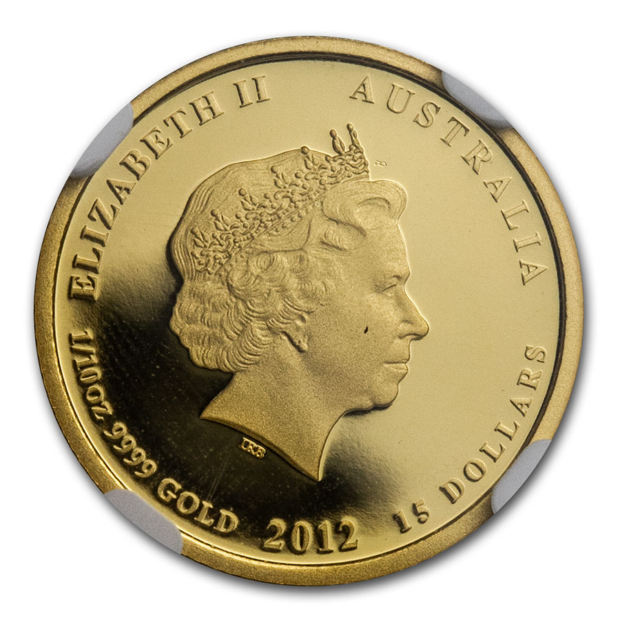Buy 2012 1/10 oz Gold Dragon PF-70 NGC (1 of First 400 Struck) | APMEX