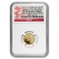 2012 1/10 oz Gold Dragon PF-70 NGC (1 of First 400 Struck)