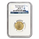 2012 1/4 oz American Gold Eagle MS-70 NGC (Early Releases)