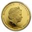 2012 1/4 oz Gold Year of the Dragon PR-70 PCGS (SII, Colored)
