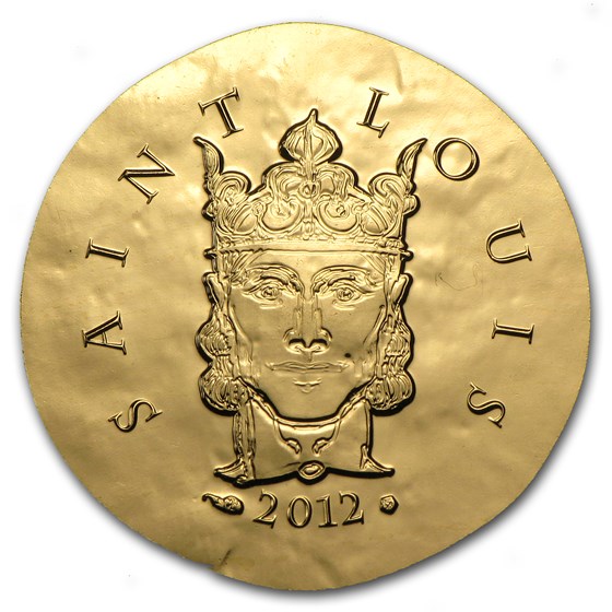 2012 1/4 oz Proof Gold €50 Legendary Collection Saint Louis 2012 1/4 oz Proof Gold €50 Legendary Collection Saint Louis