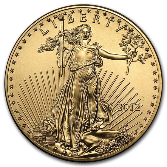 2012 1 oz American Gold Eagle BU