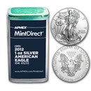 2012 1 oz American Silver Eagles (20-Coin MintDirect® Tube)