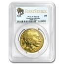 2012 1 oz Gold Buffalo MS-70 PCGS (FirstStrike®)