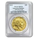 2012 1 oz Gold Buffalo MS-70 PCGS