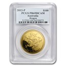 2012 1 oz Gold Lunar Year of the Dragon PR-69 PCGS (SII) 2012 1 oz Gold Lunar Year of the Dragon PR-69 PCGS (SII)