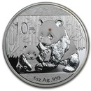 2012 1 oz Silver Chinese Panda (Spotted, Abrasions)